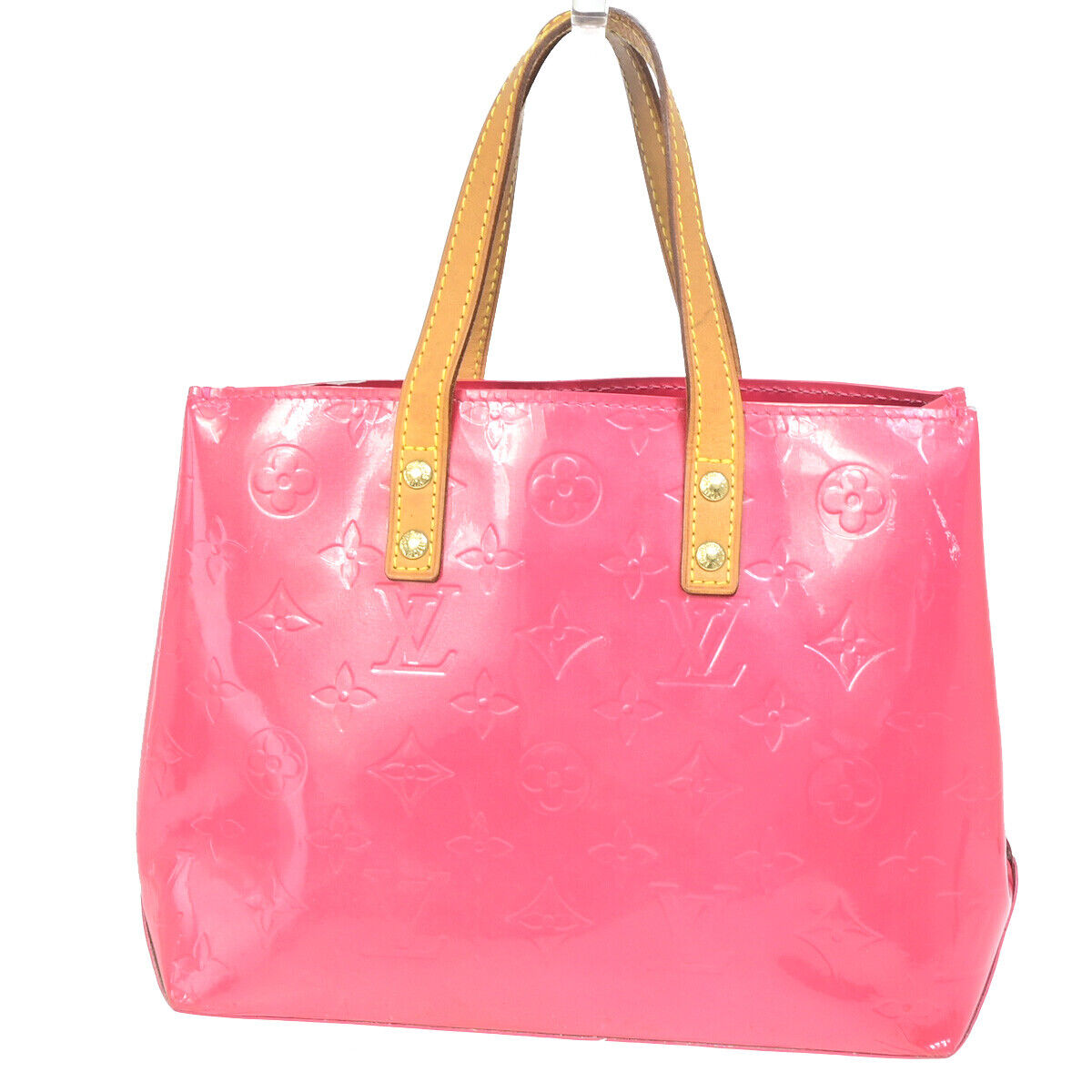 LOUIS VUITTON Read PM Hand Bag Monogram Vernis Patent Leather PK M9132F 30SJ062