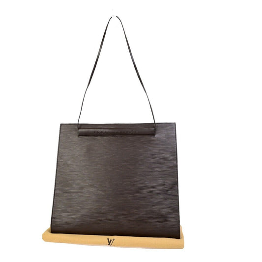 LOUIS VUITTON Logo Saint Tropez Shoulder Bag Epi Leather Brown M5246D 79RK721