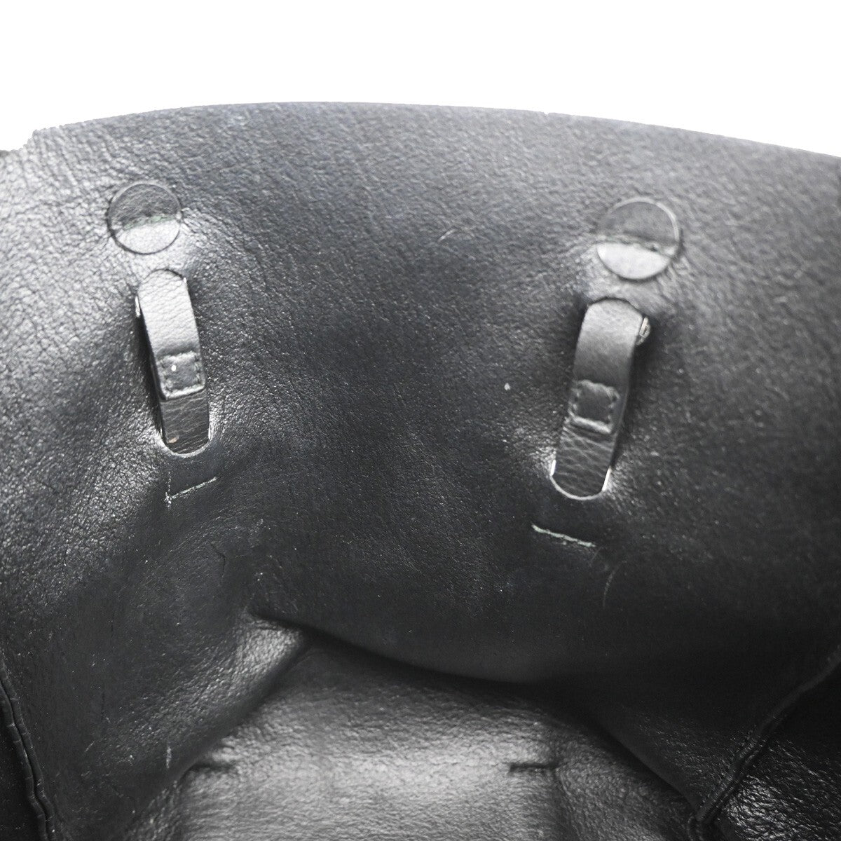 BALENCIAGA Logo Everyday Tote XS Shoulder Hand Bag Leather Black 83EF081