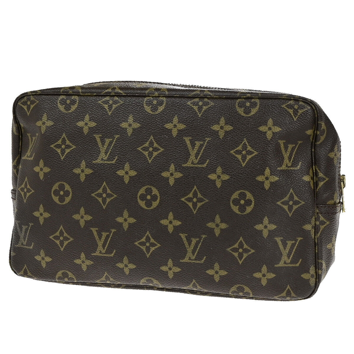LOUIS VUITTON Trousse Toilette 28 Clutch Hand Bag Monogram Brown M47522 64SJ382