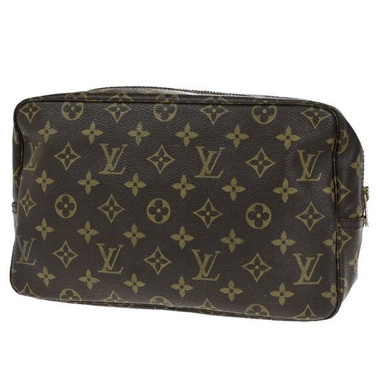 LOUIS VUITTON Trousse Toilette 28 Clutch Hand Bag Monogram Brown M47522 64SJ382