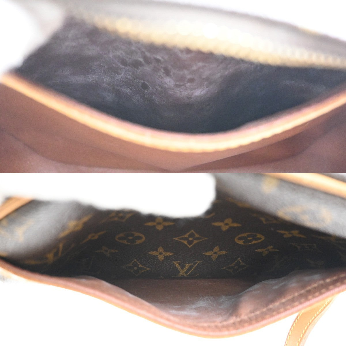 LOUIS VUITTON Blois Crossbody Shoulder Bag Monogram Leather Brown M51221 79MA412