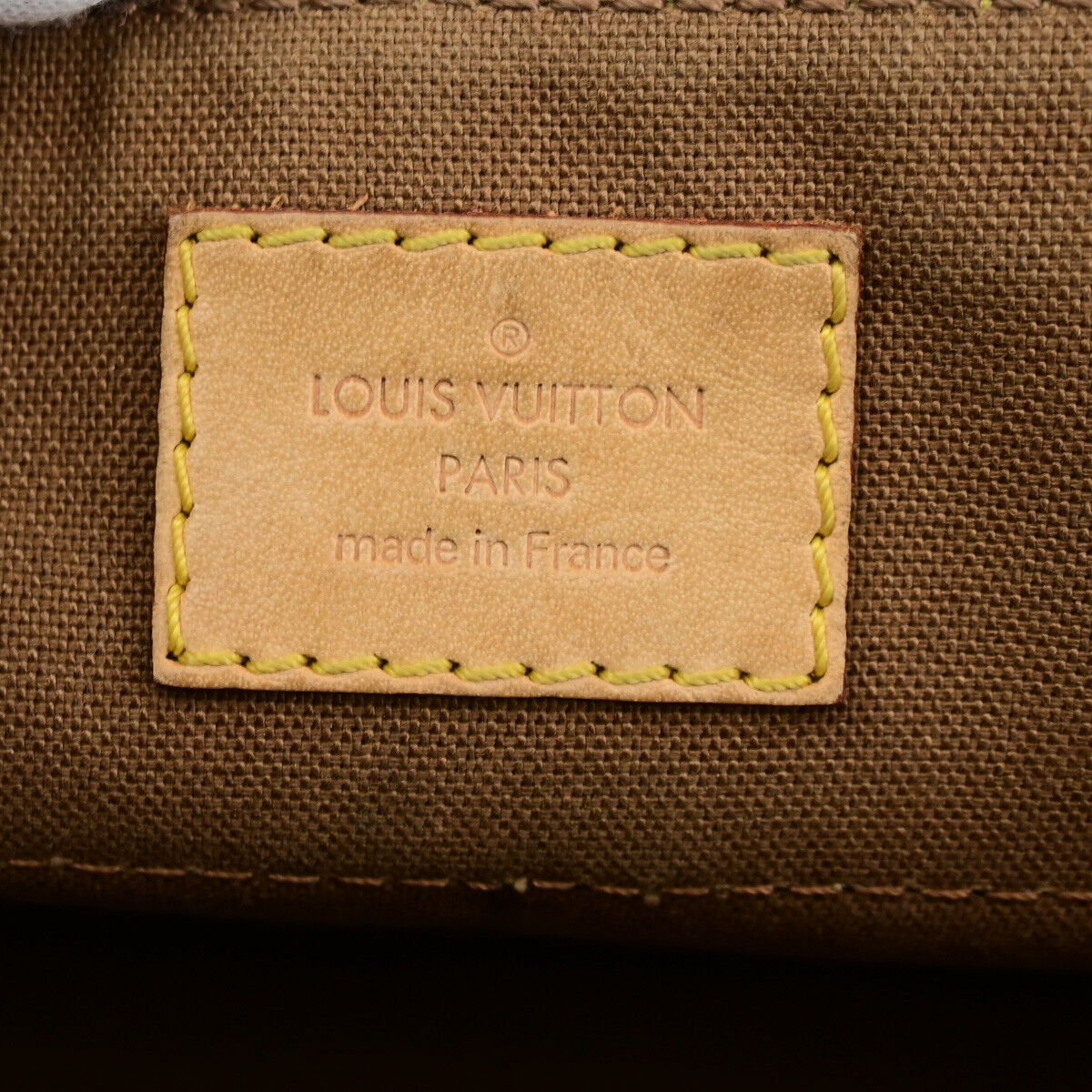 LOUIS VUITTON Popincourt Haut Shoulder Bag Monogram Leather Brown M40007 12SJ212