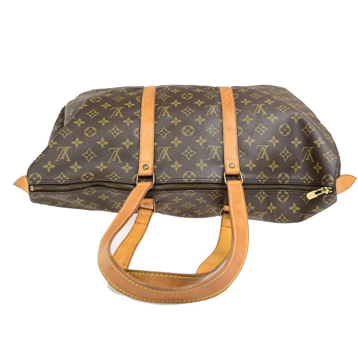 LOUIS VUITTON Flanerie 50 Shoulder Bag Monogram Leather Brown M51116 82EE099