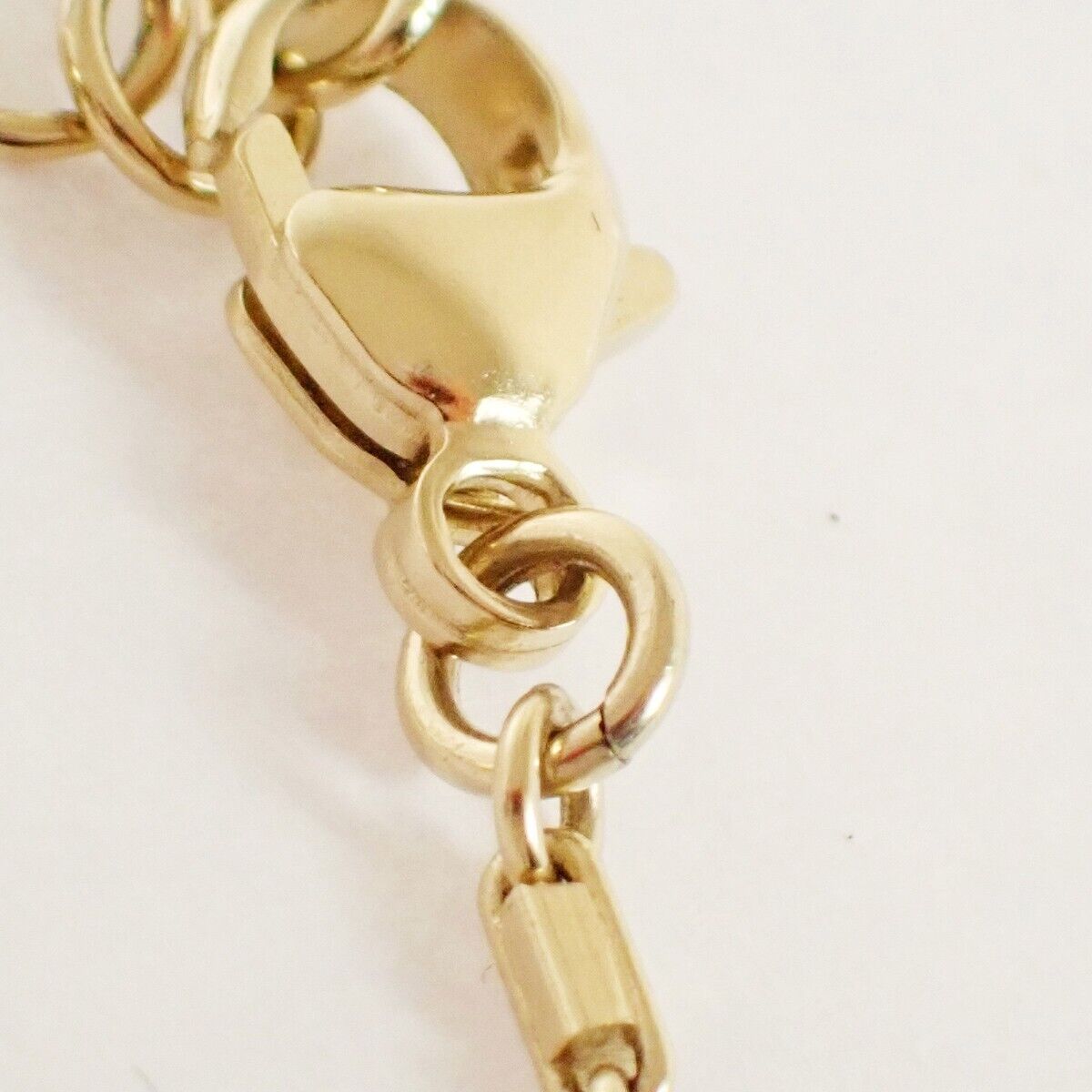 CHANEL CC Rhinestone Imitation Pearl Ribbon Chain Necklace 13C White GHW 20RJ332