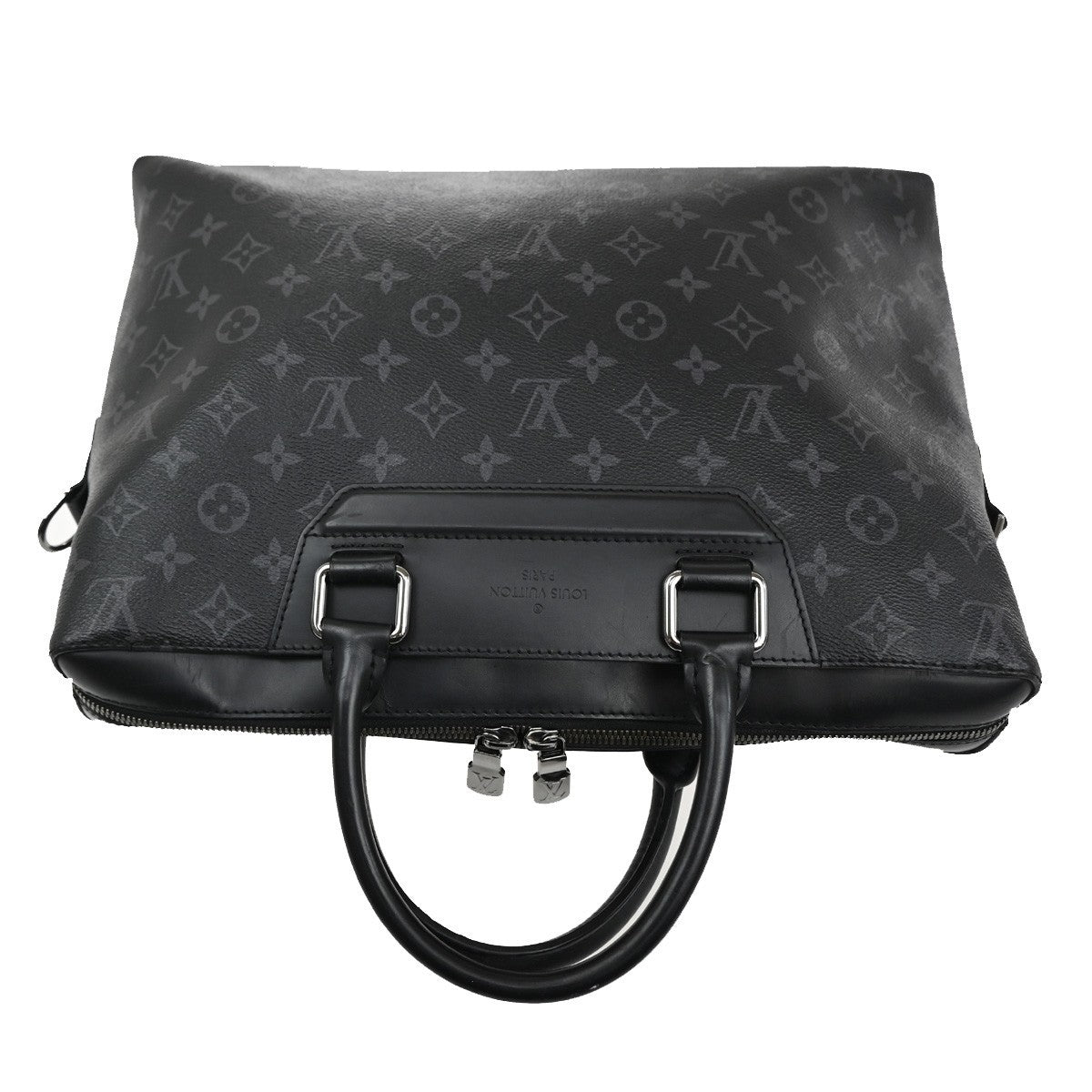 LOUIS VUITTON Odyssey Briefcase Hand Bag Monogram Eclipse Black M44222 15CA313