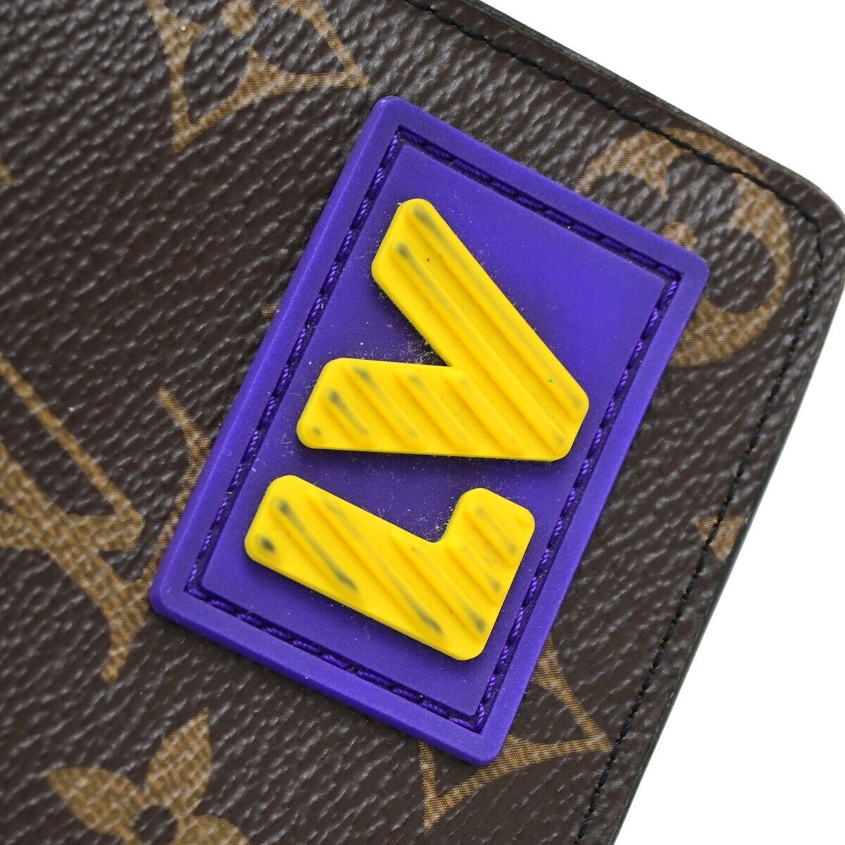LOUIS VUITTON Portefeuille Brazza NM Long Wallet Monogram Brown M80523 89FB265