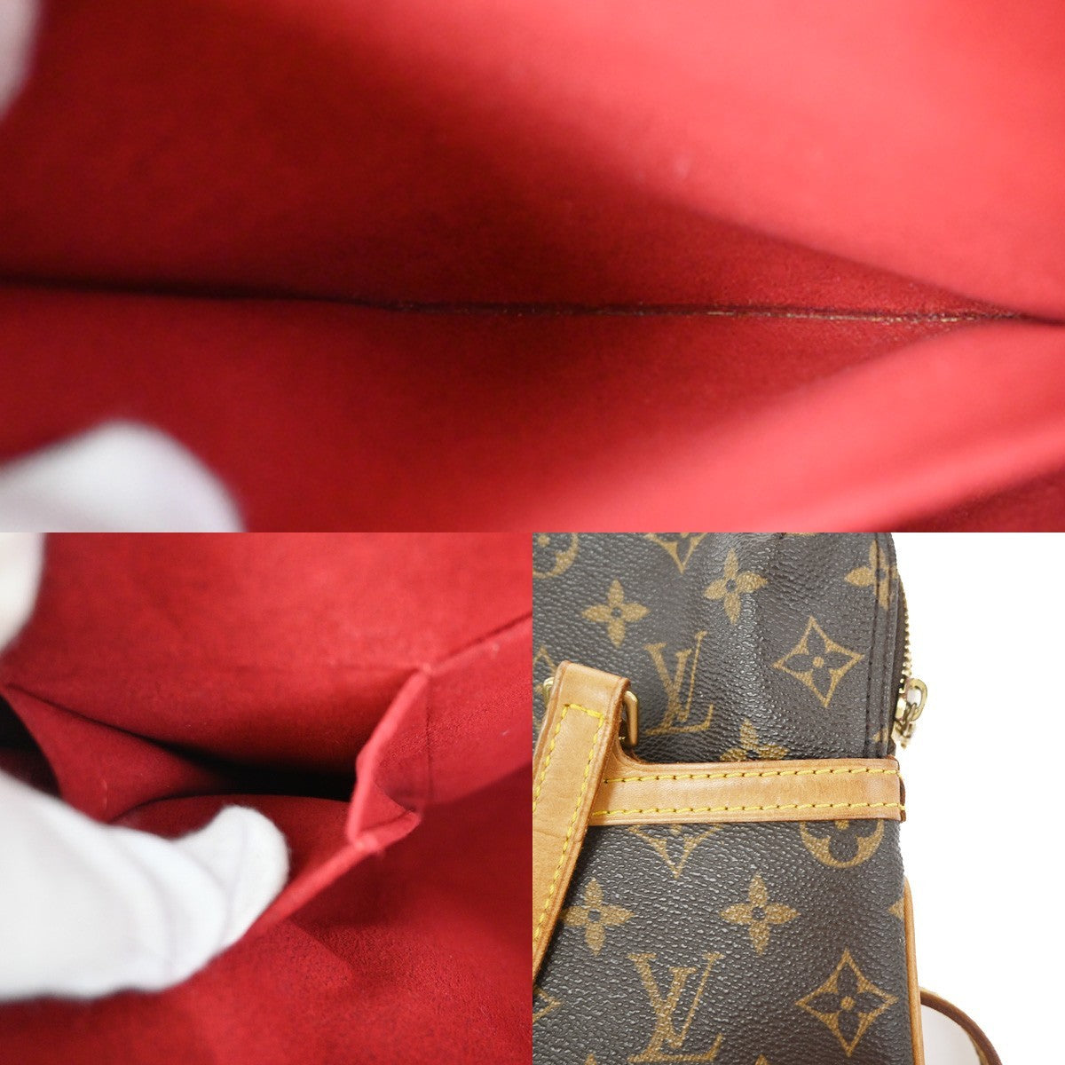LOUIS VUITTON Coussin GM Shoulder Bag Monogram Leather Brown M51141 72KD019