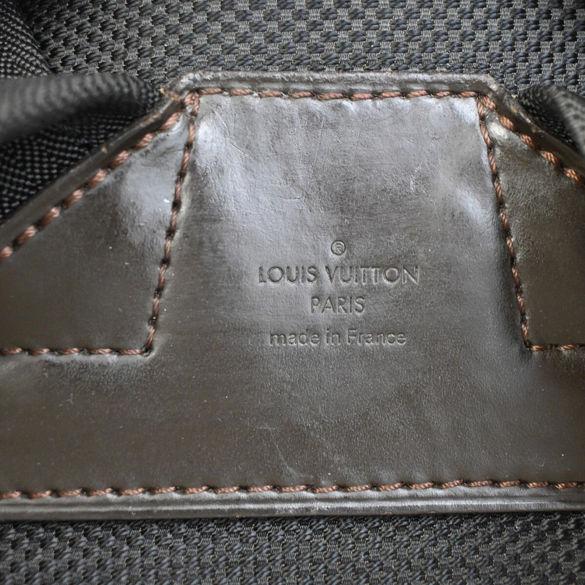 LOUIS VUITTON Neo Bongo Backpack Bag Damier Geant Leather Black M93554 75FB587