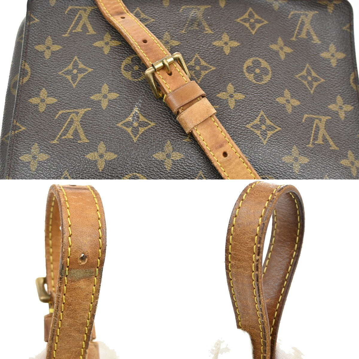 LOUIS VUITTON Musette Tango Long Shoulder Bag Monogram Leather BN M51388 36EE159