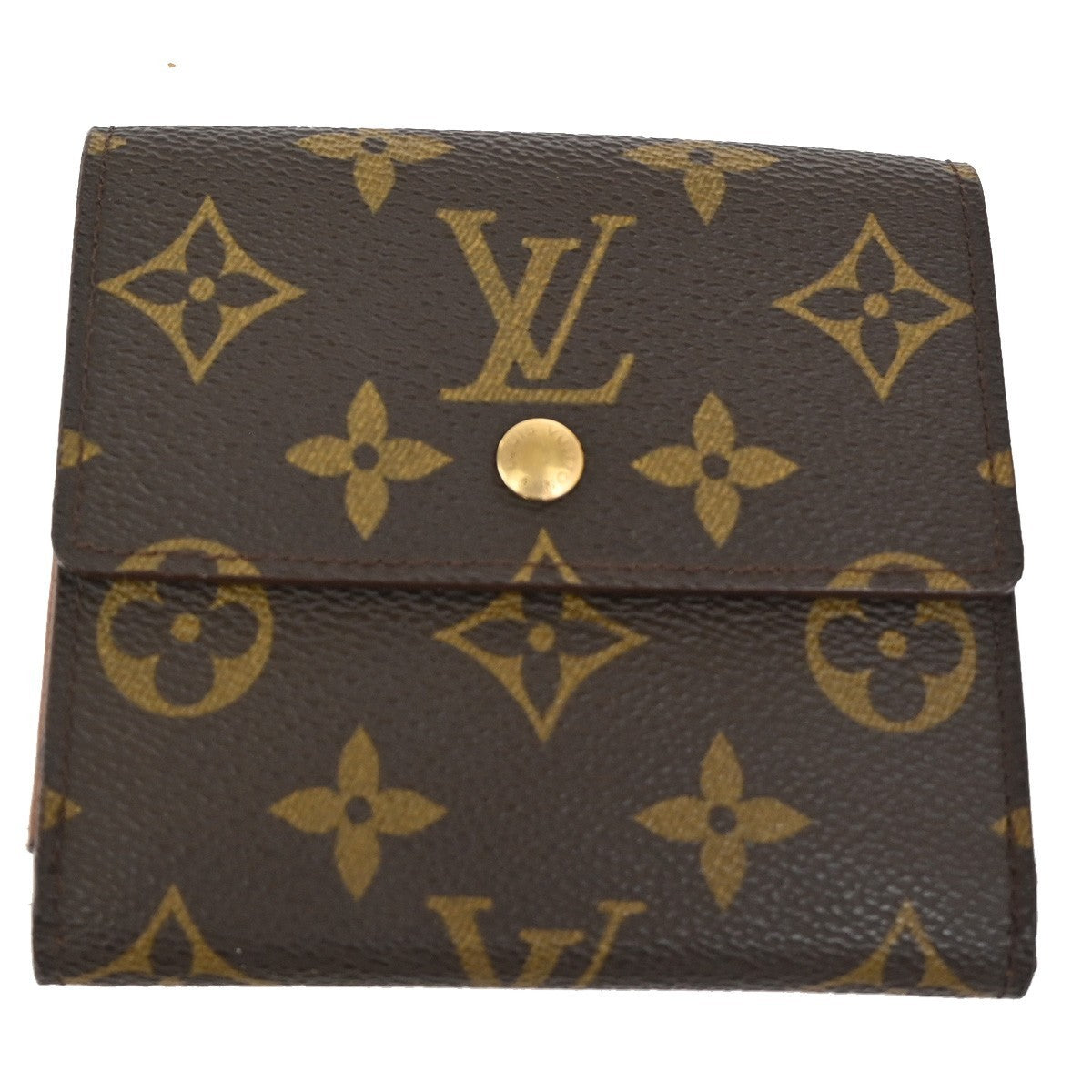 LOUIS VUITTON Porte Monnaie Billet Carte Credit Wallet Monogram M61652 09KB724