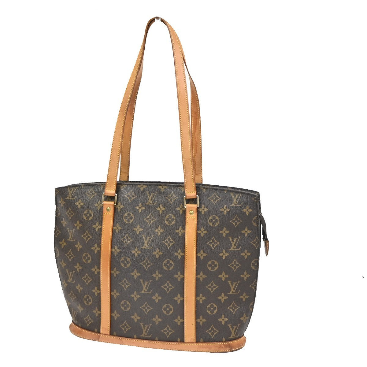 LOUIS VUITTON BABYLONE Shoulder Bag Monogram Leather Brown France M51102 73KC832