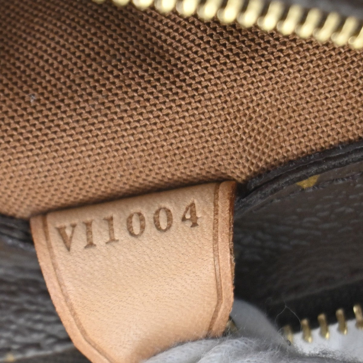 LOUIS VUITTON Cabas Piano Shoulder Bag Monogram Leather Brown M51148 28CA579
