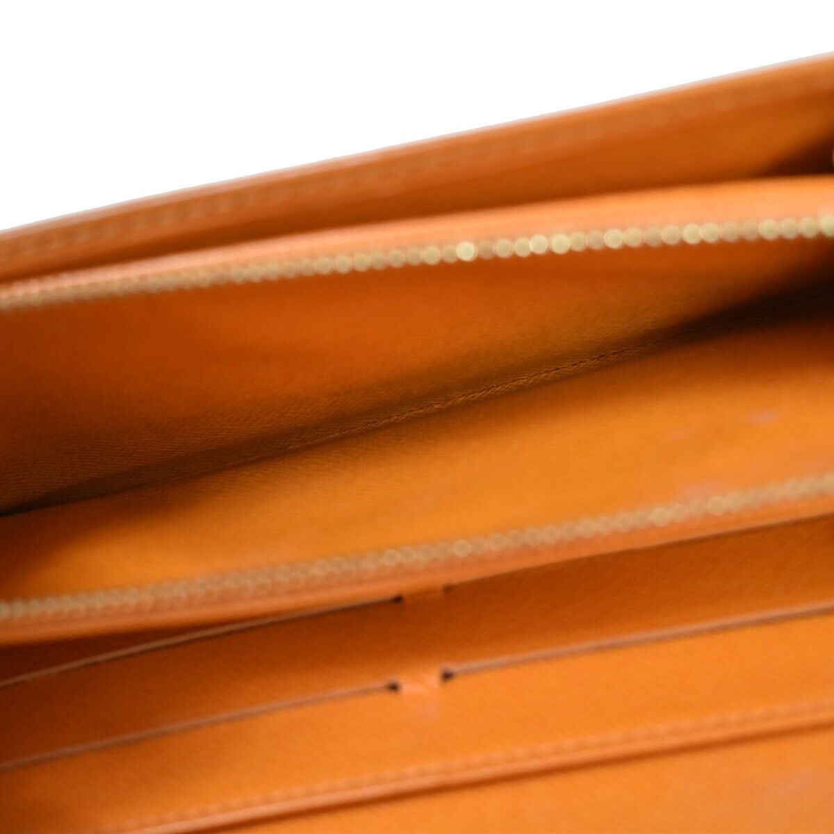 LOUIS VUITTON Credit Long Bifold Wallet Epi Leather Orange M6359H 01YA275