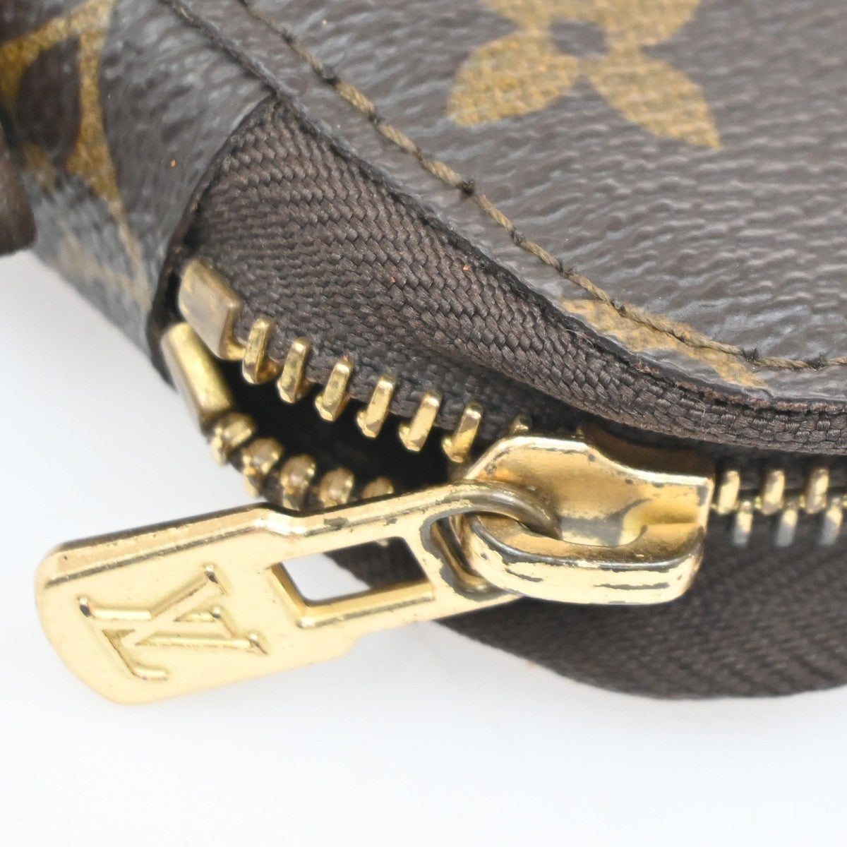 LOUIS VUITTON Poche Escapade Bifold Wallet Monogram Leather BN M60113 84KB517