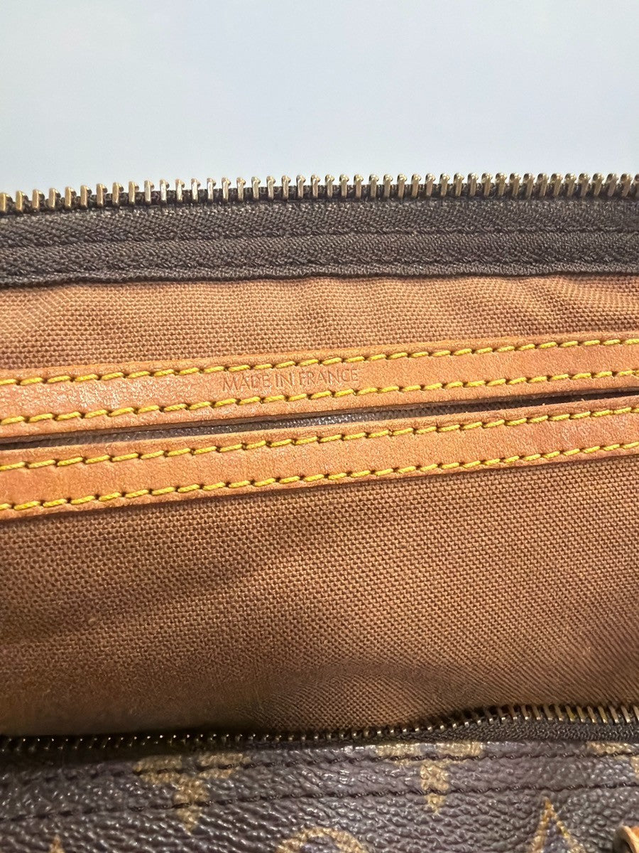 LOUIS VUITTON Speedy 30 Travel Hand Bag Monogram Leather Brown M41526 98YJ241