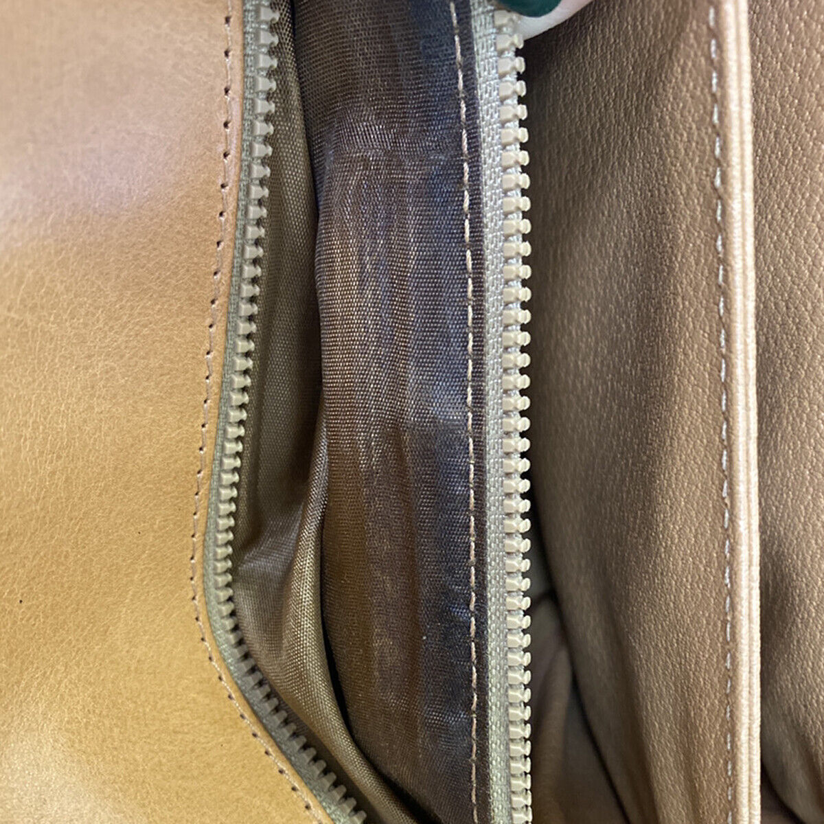 CELINE Logo Macadam Pattern Shoulder Bag PVC Leather Brown GHW Italy 36YG547