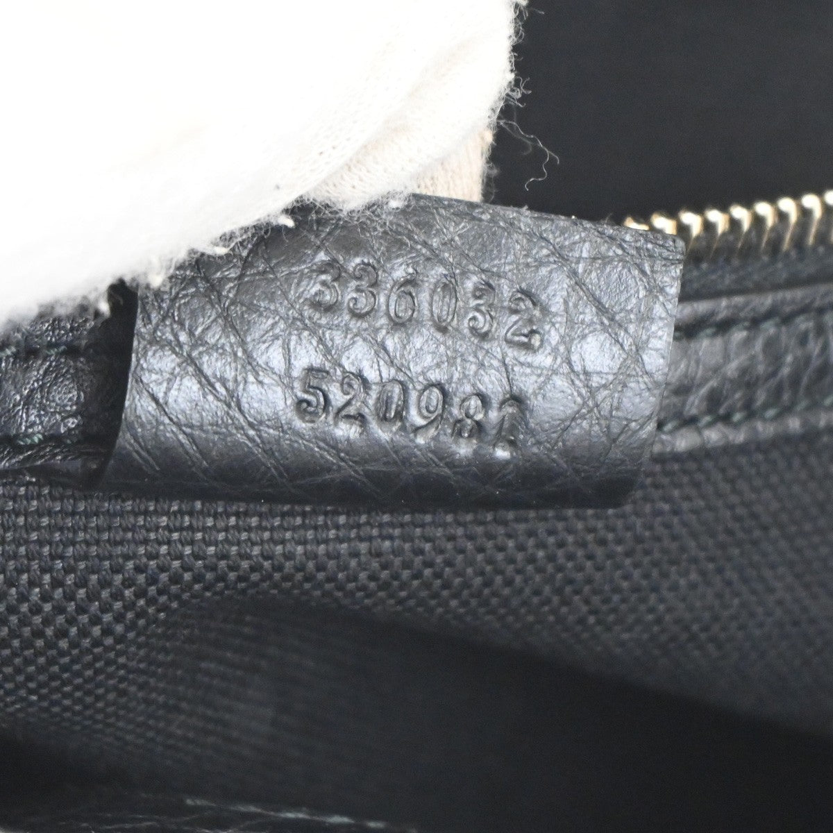 GUCCI Bamboo Shopper Tote 2Way Shouledr Handbag Leather Black GHW 18CA418