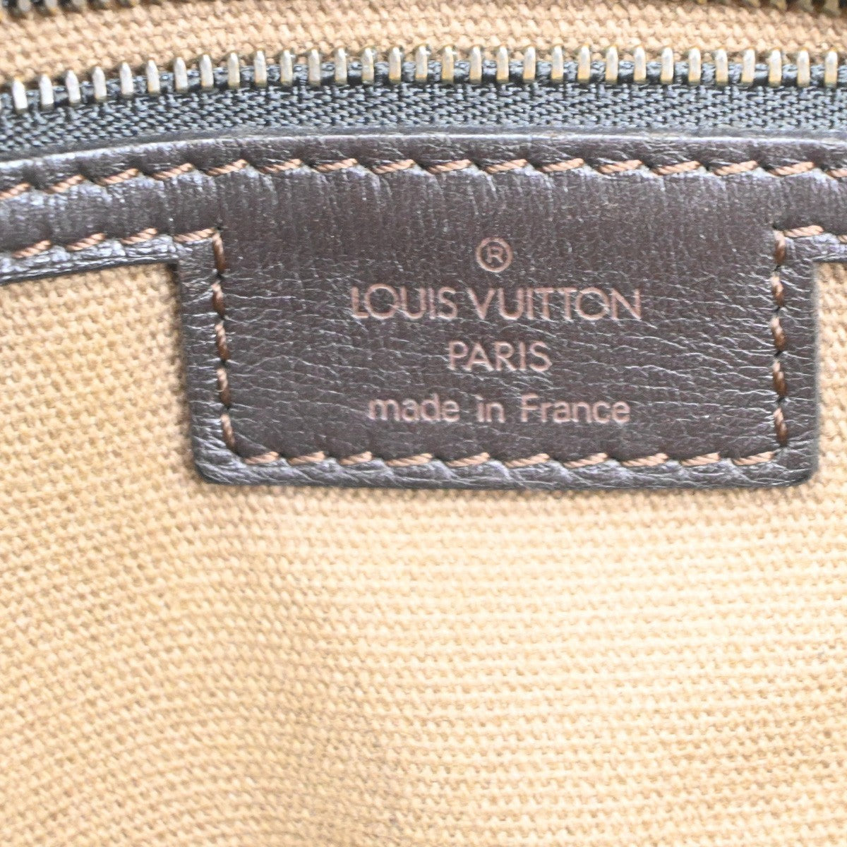 LOUIS VUITTON Utah Yulong Cafe Business Hand Bag Leather M92532 30KC129