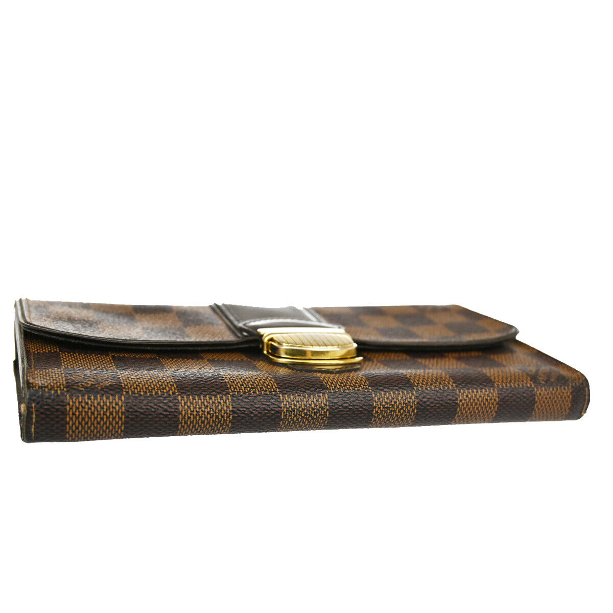 LOUIS VUITTON Portefeuille Sistina Long Wallet Damier Leather BN N61747 04YE302