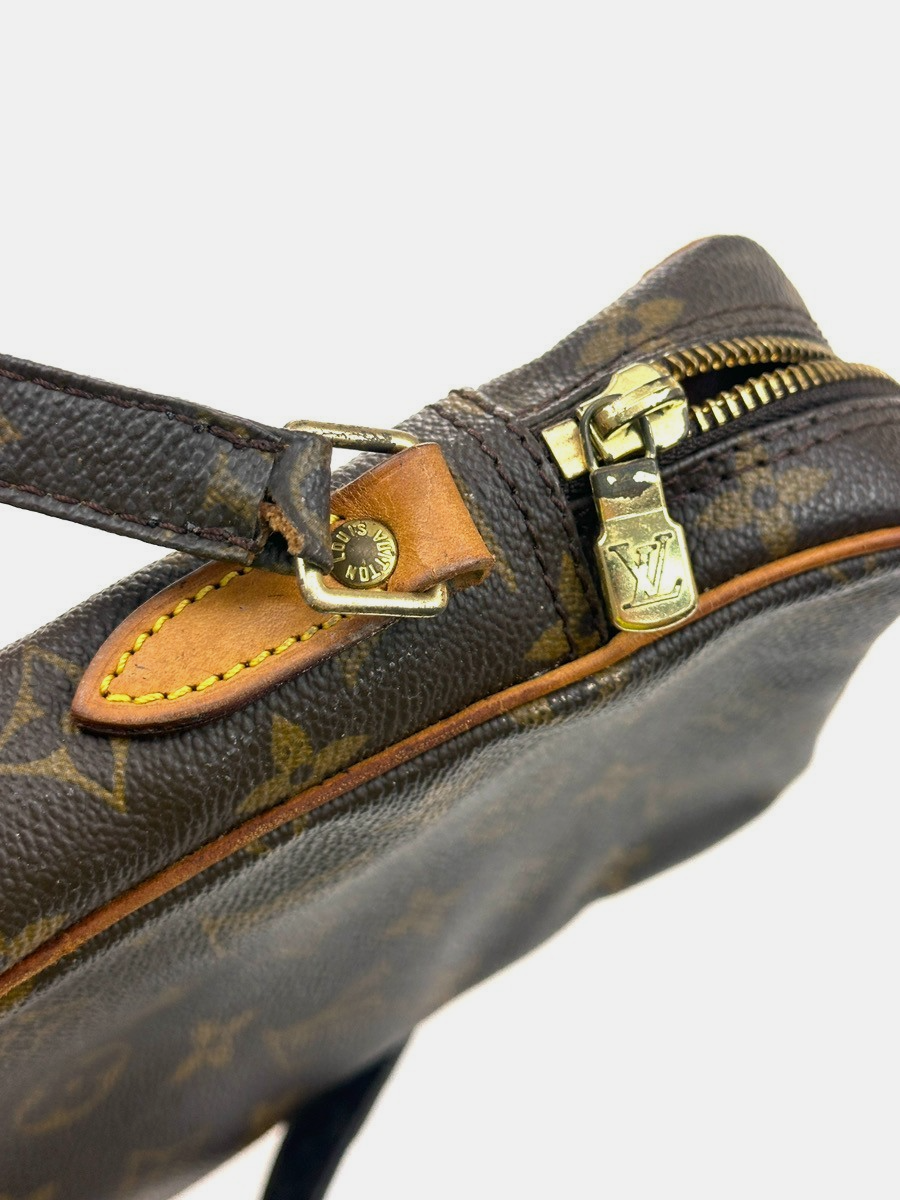 LOUIS VUITTON Danube Shoulder Bag Monogram Leather Brown France M45266 33SA093