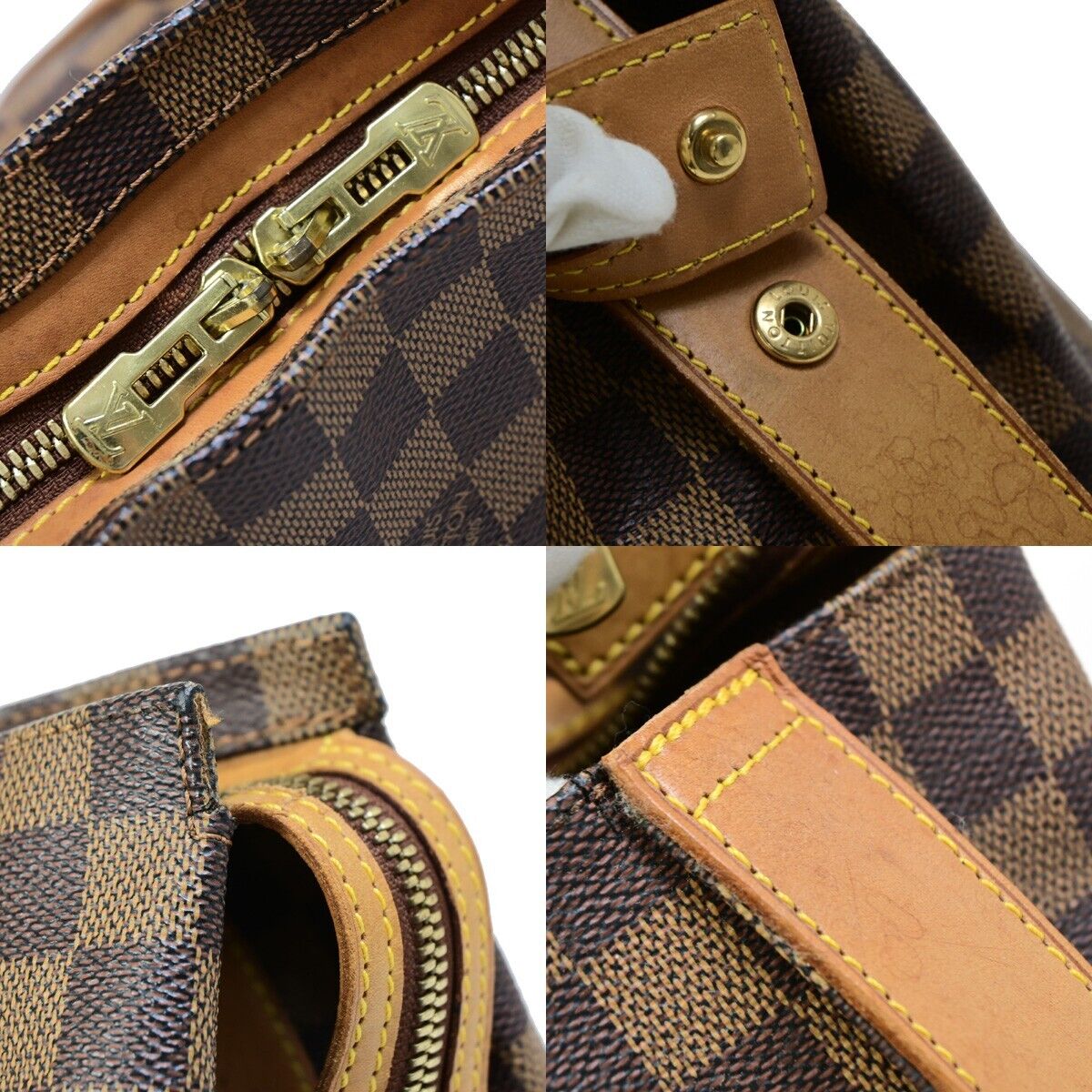 LOUIS VUITTON Columbine Shoulder Bag Damier Ebene Leather N99037 Edition 79EB587
