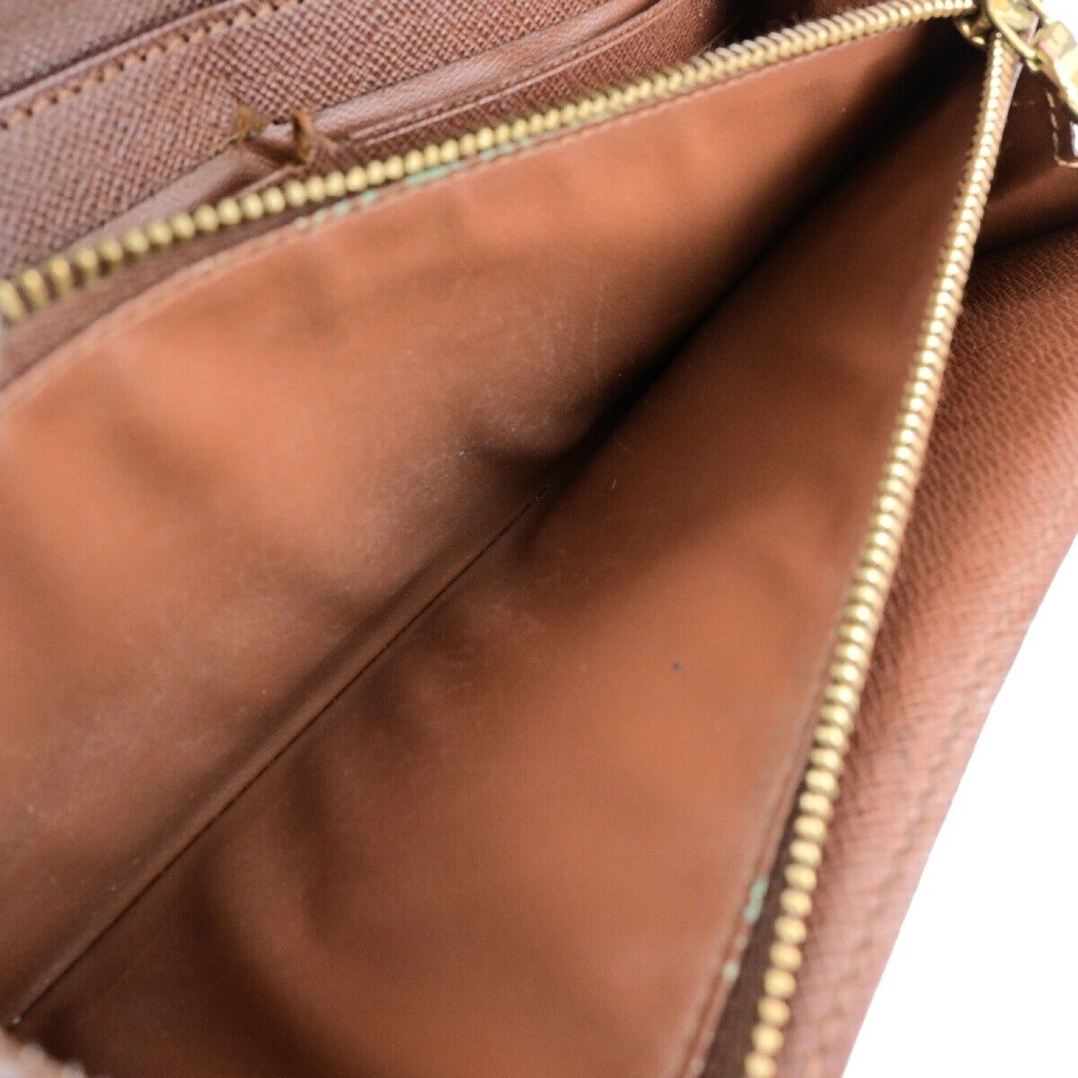 LOUIS VUITTON Logo Portefeuille Sarah Long Wallet Monogram Brown M61734 01EC142