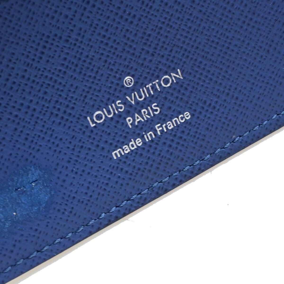 LOUIS VUITTON Portefeuille Multiple Wallet Epi Leather Blue M60629 09ED388