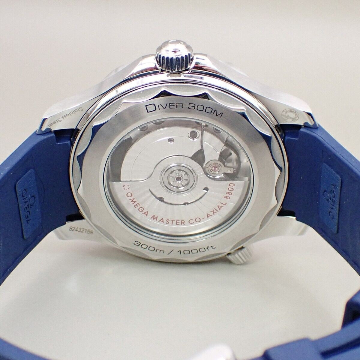 OMEGA Seamaster Diver 300M Watch Co-Axial 42mm Stainless Steel Blue 100LC512