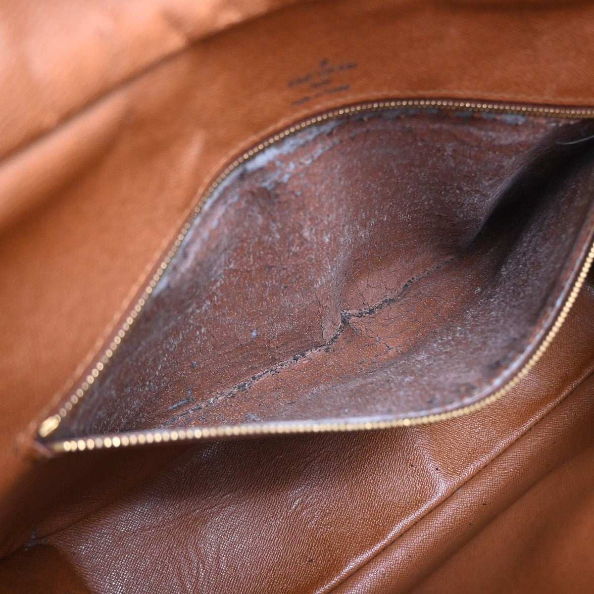 LOUIS VUITTON Boulogne 35 Shoulder Bag Monogram Leather Brown M51260 84YJ042