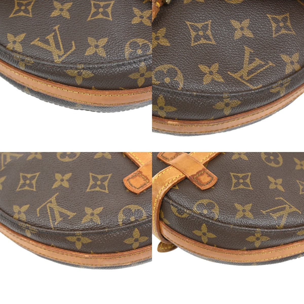 LOUIS VUITTONI Chantilly MM Shoulder Bag Monogram Leather Brown M51233 65AA213