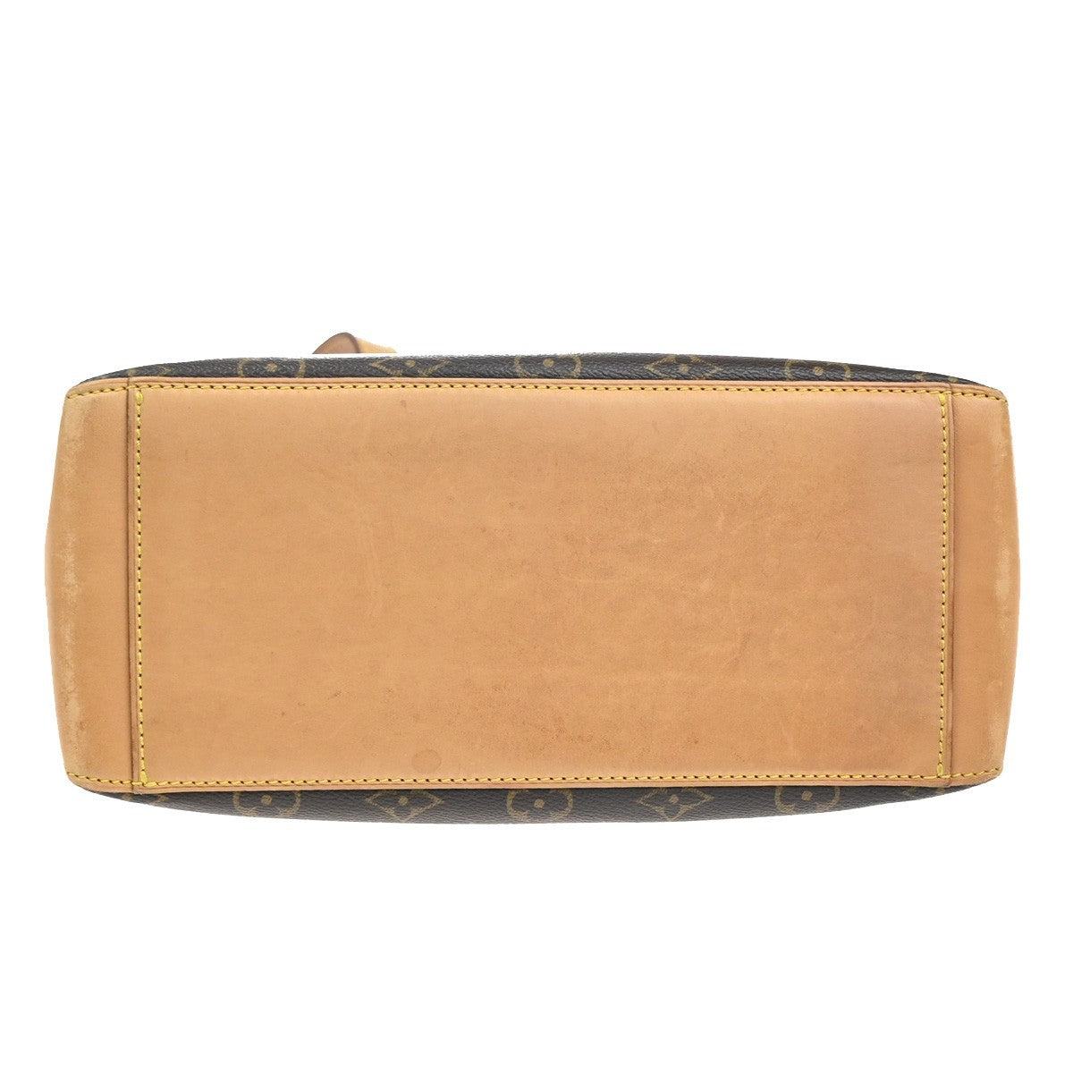 LOUIS VUITTON Cabas Piano Shoulder Bag Monogram Leather Brown M51148 20KC816