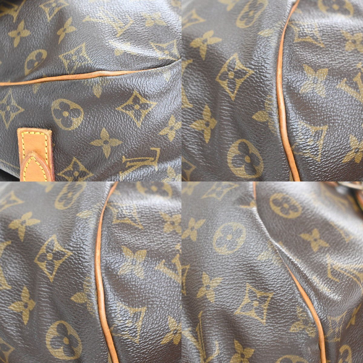 LOUIS VUITTON Saumur 35 Shoulder Bag Monogram Leather BN France M42254 72KC960