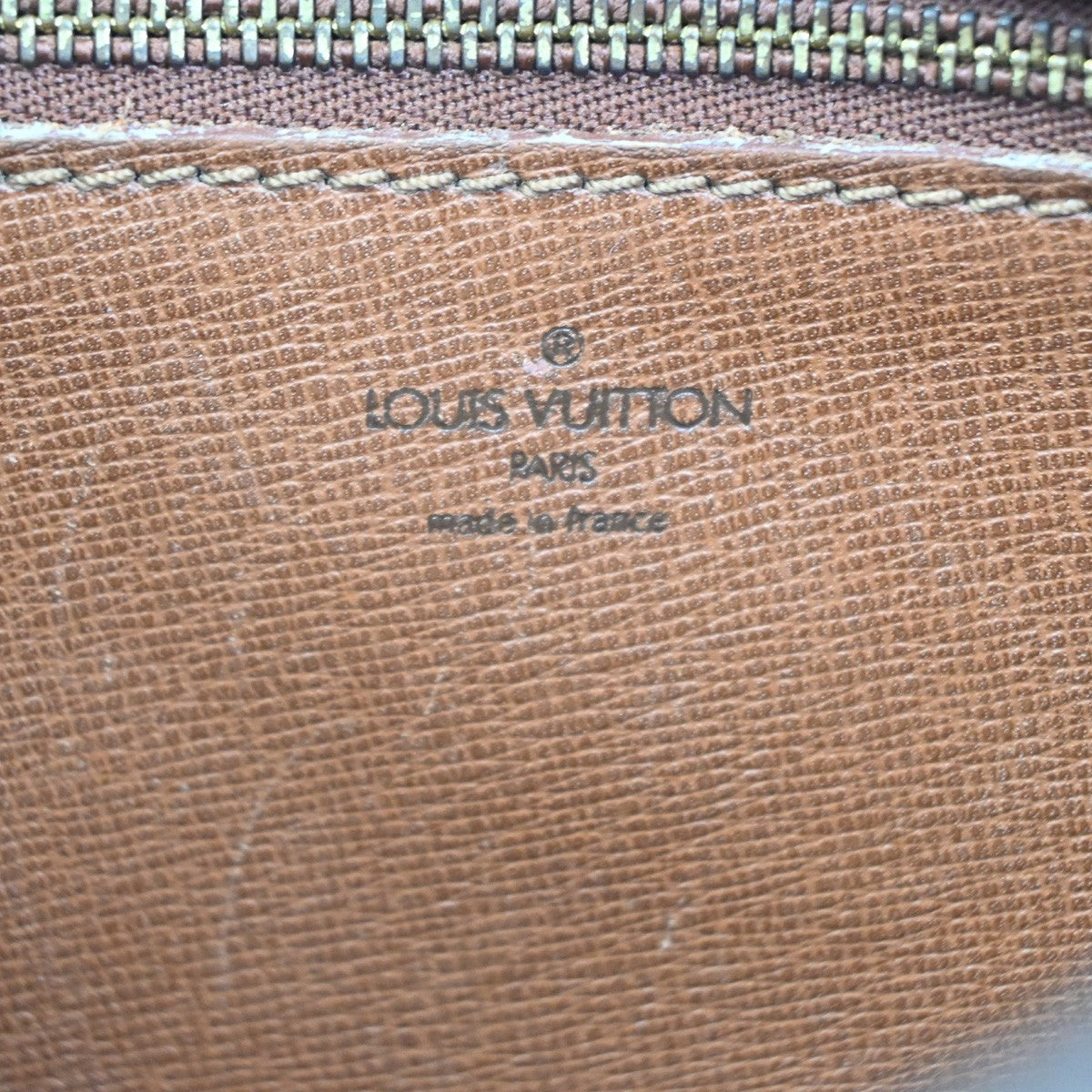 LOUIS VUITTON Trocadero 27 Shoulder Bag Monogram Leather Brown M51274 34KD218