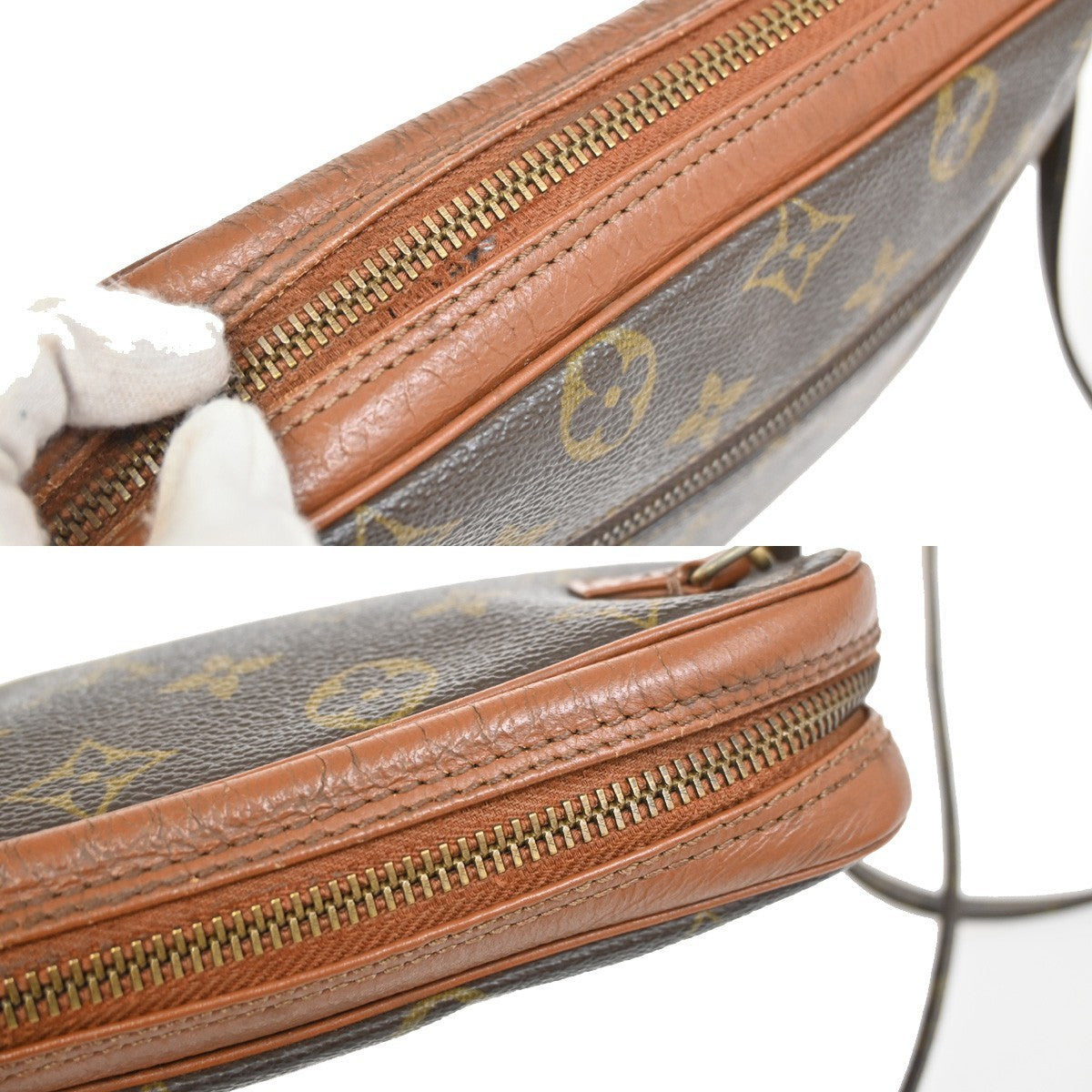 LOUIS VUITTON Pochette Sport Shoulder Bag Monogram Brown N0.183 04FC040