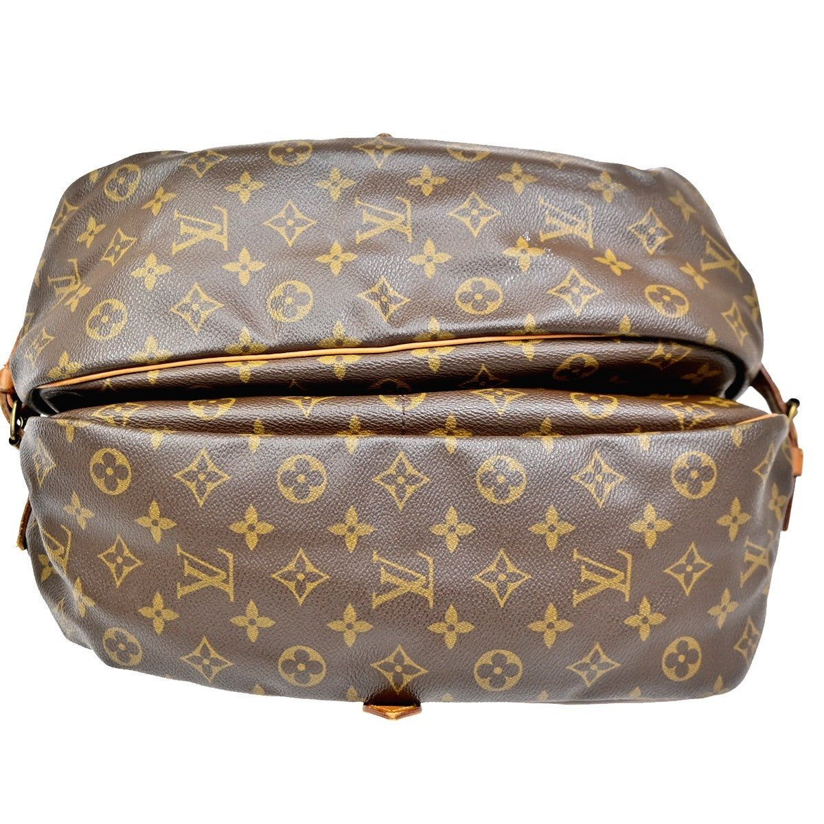LOUIS VUITTON Saumur 35 Shoulder Bag Monogram Leather BN France M42254 87KC668