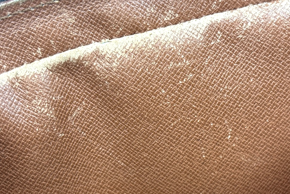 LOUIS VUITTON Jeune Fille GM Shoulder Bag Monogram Leather Brown M51225 65MA379
