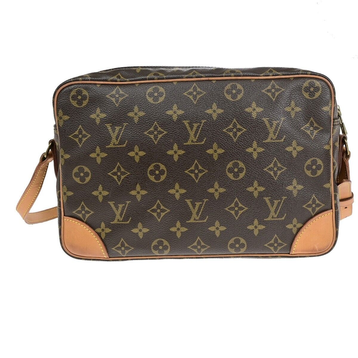 LOUIS VUITTON Trocadero 30 Shoulder Bag Monogram Leather Brown M51272 81EB702