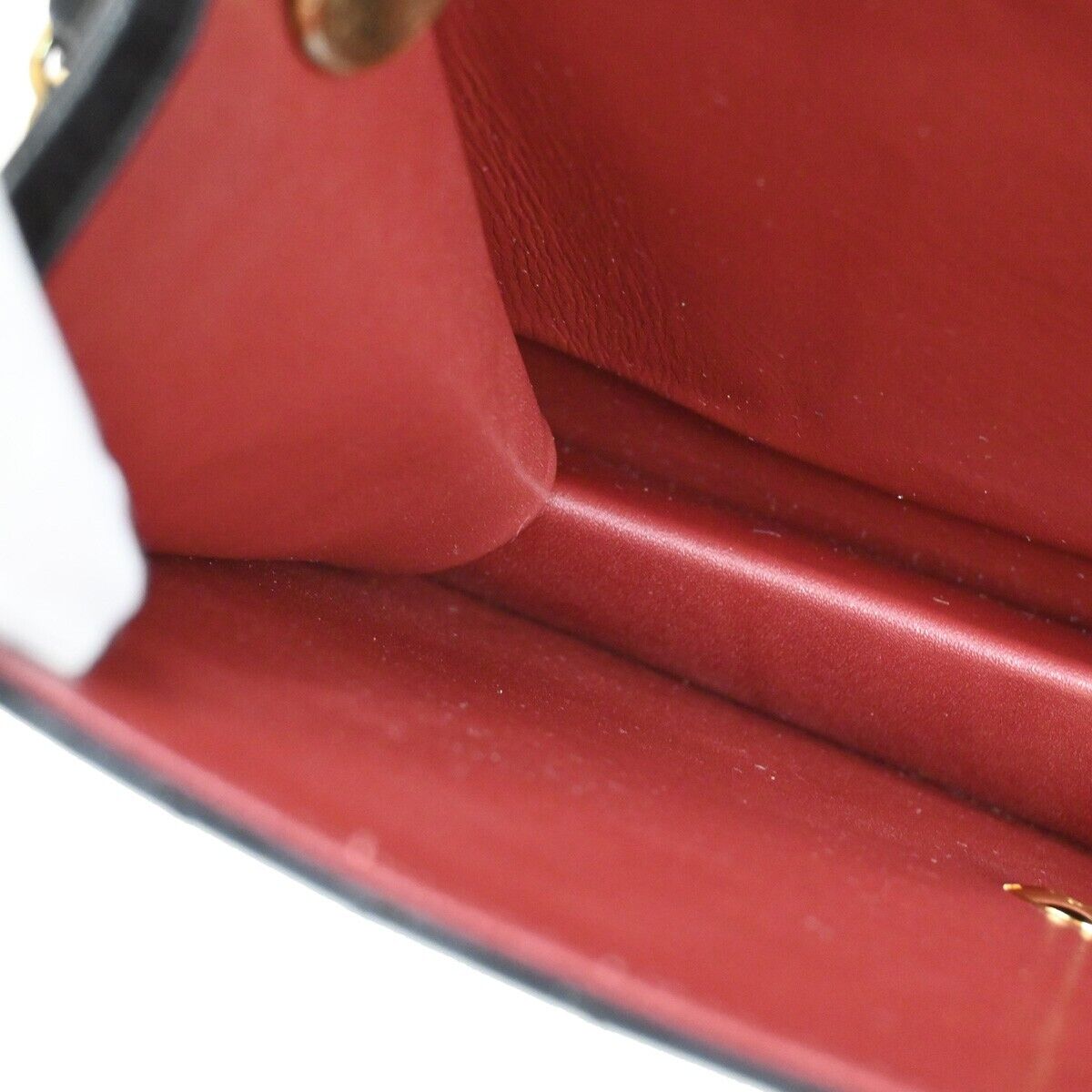 CHANEL CC Logo Matelasse Chain Shoulder Bag Leather Black GHW 653RH787