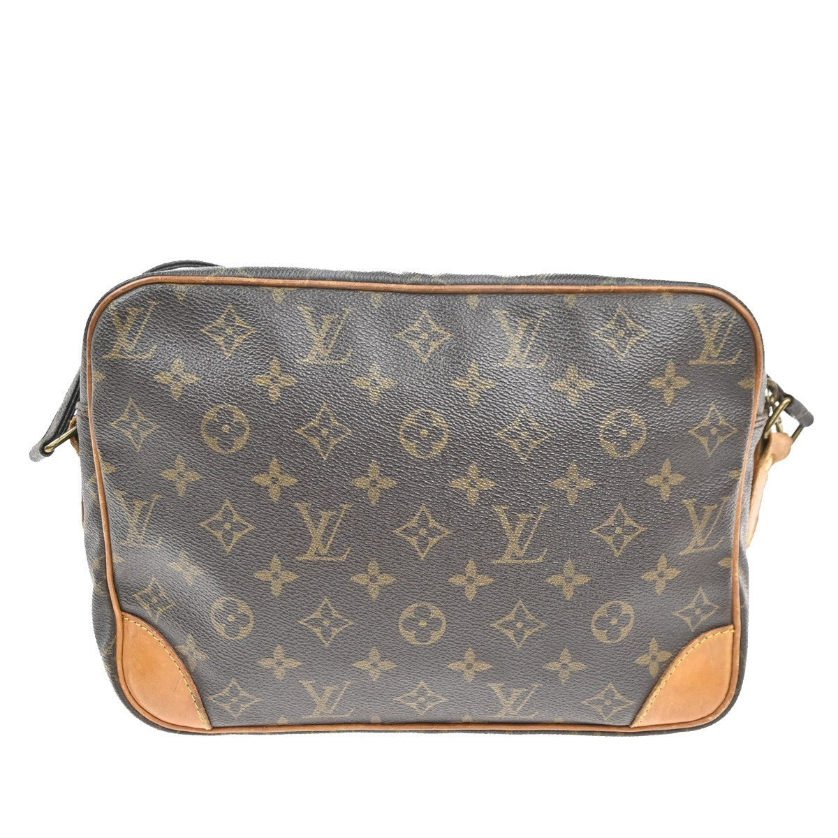 LOUIS VUITTON Nile Crossbody Shoulder Bag Monogram Leather Brown M45244 83MA235