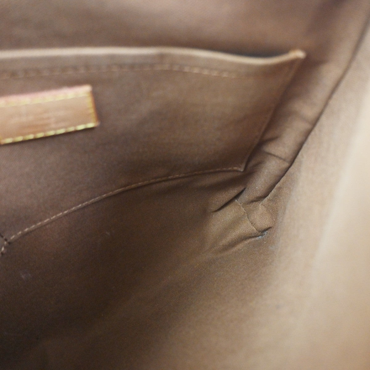 LOUIS VUITTON Odeon PM Shoulder Bag Monogram Leather Brown Spain M56390 73KC908