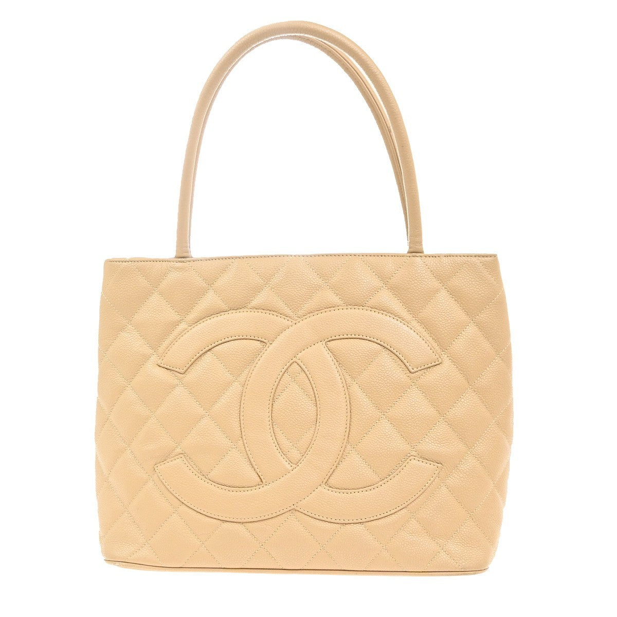CHANEL CC Matelasse Shoulder Hand Bag Grained Calfskin Leather BE Italy 653RL760
