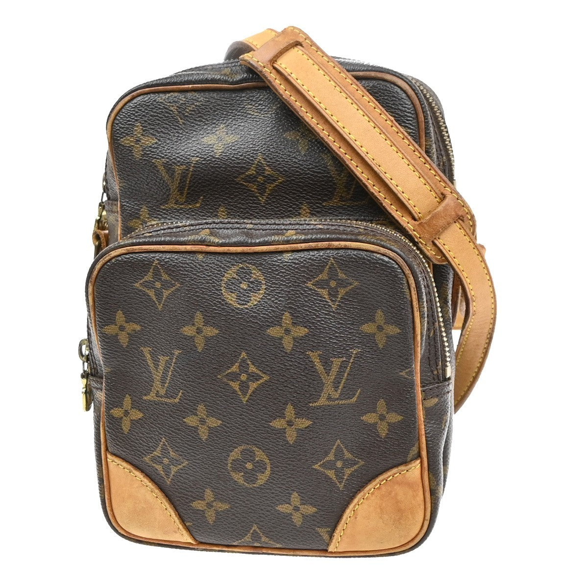 LOUIS VUITTON Amazon Crossbody Shoulder Bag Monogram Leather BN M45236 30MA644