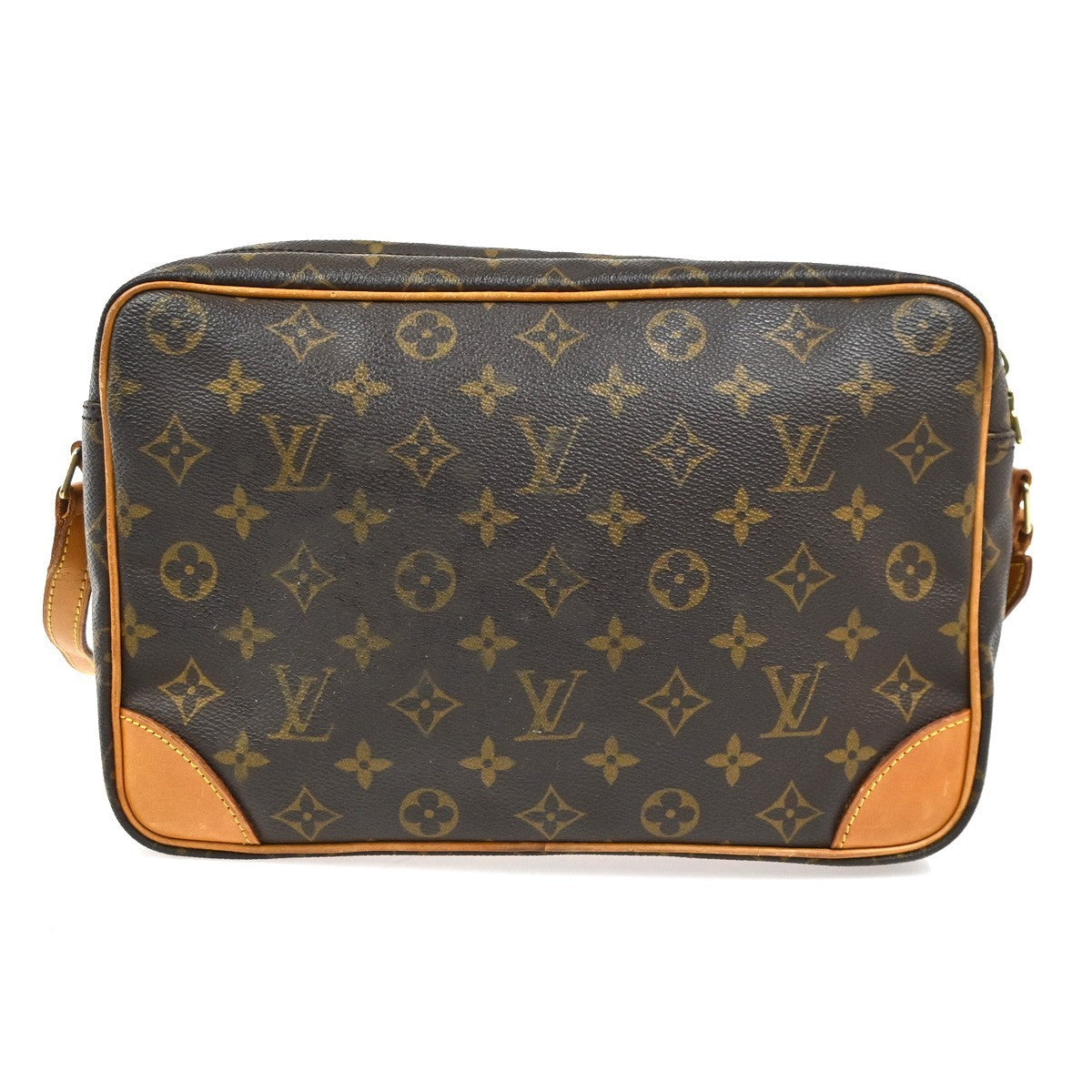 LOUIS VUITTON Trocadero 30 Shoulder Bag Monogram Leather Brown M51272 89SA005