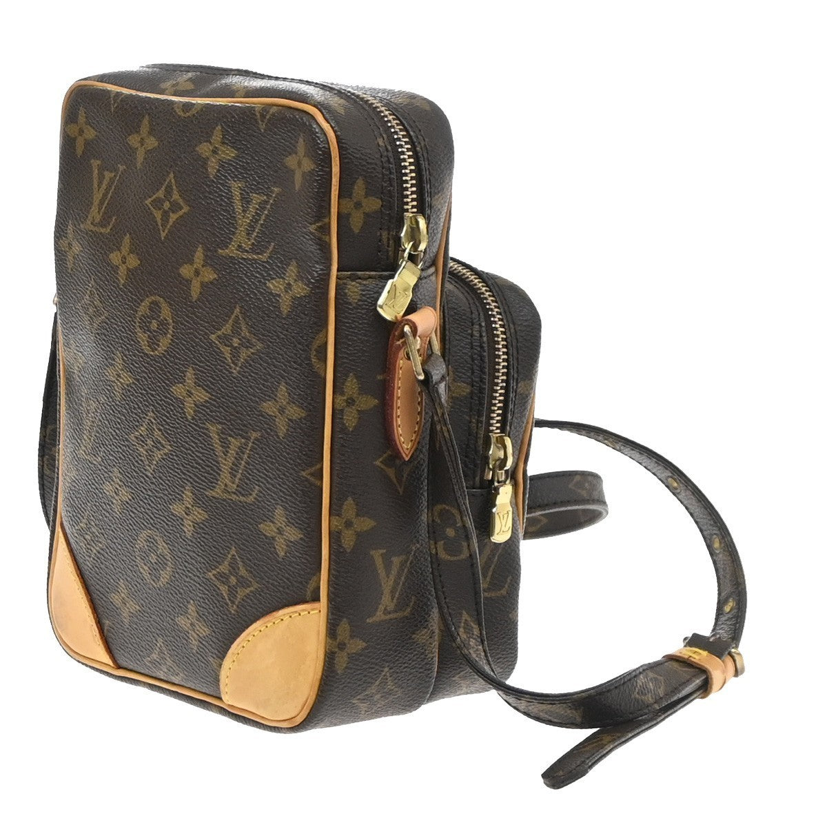 LOUIS VUITTON Amazon Crossbody Shoulder Bag Monogram Leather BN M45236 32PA137
