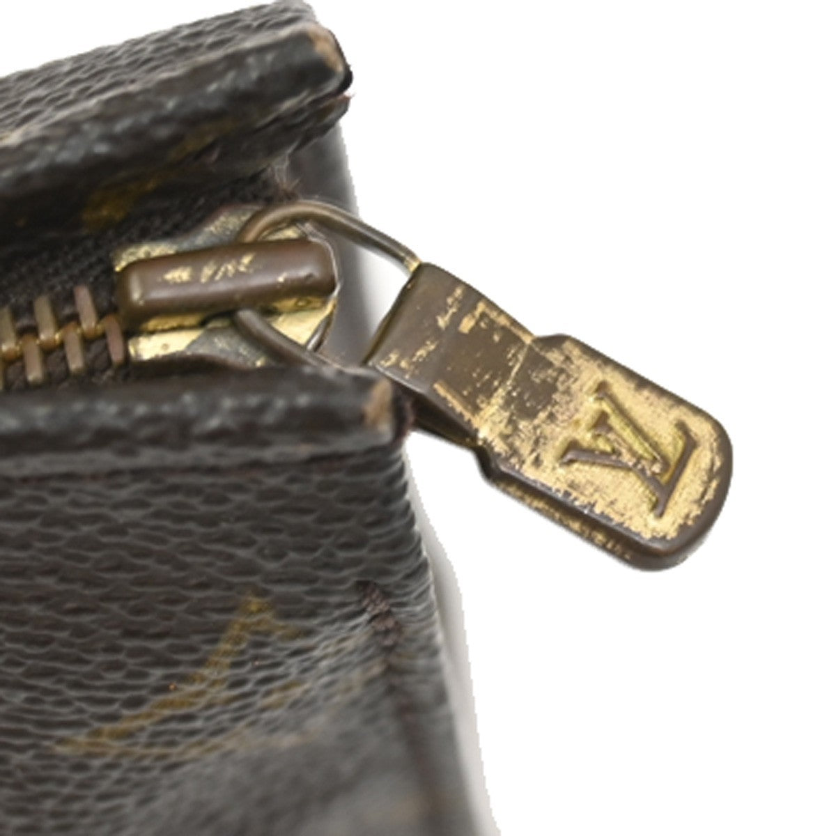 LOUIS VUITTON Poche Toilette 26 Clutch Pouch Bag Monogram Leather M47542 09YJ180