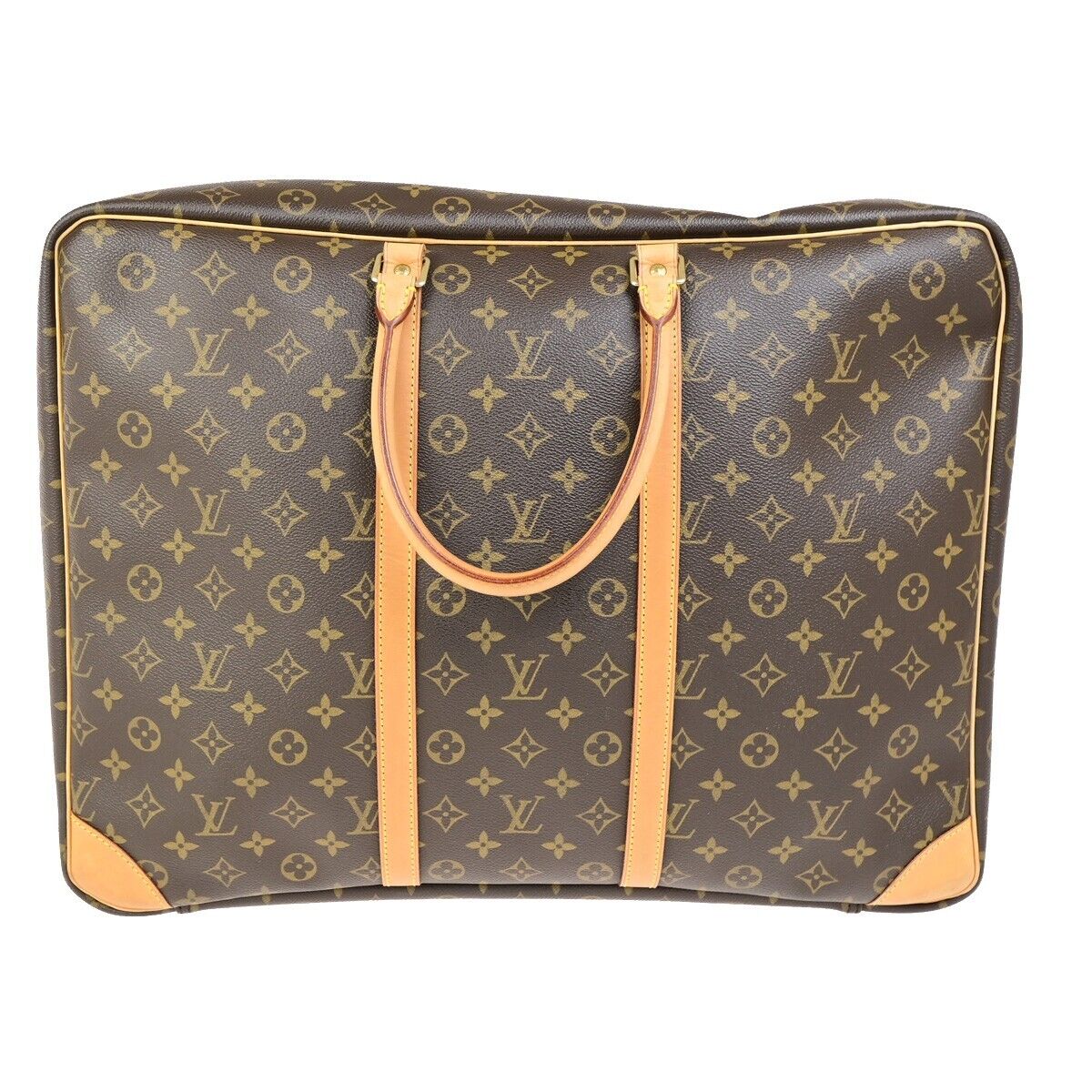 LOUIS VUITTON Sirius 50 Travel Hand Bag Monogram Leather Brown M41406 12RF197