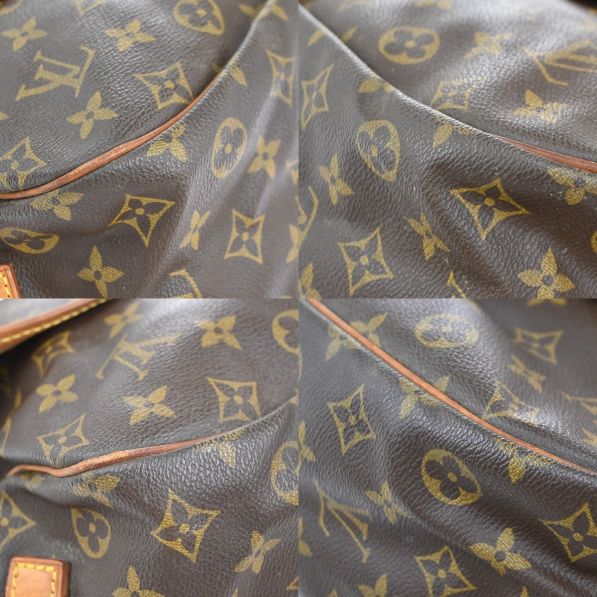 LOUIS VUITTON Saumur 35 Shoulder Bag Monogram Leather BN France M42254 87EG369
