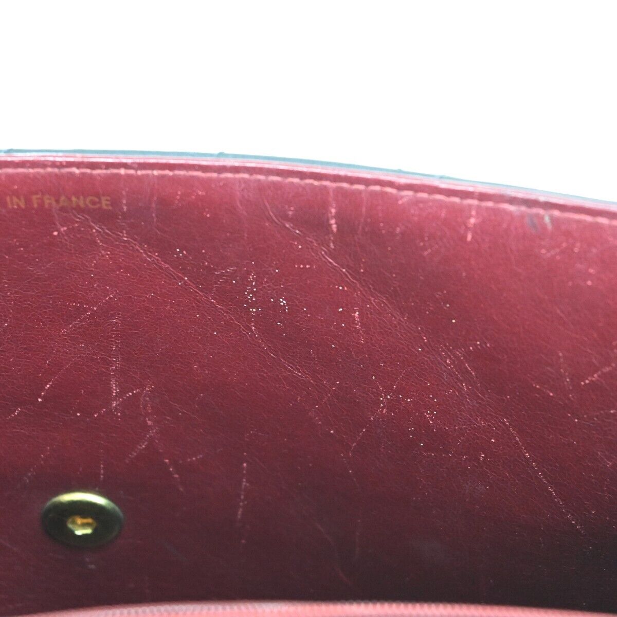 CHANEL CC Maxi Jumbo Matelasse 34 Chain Shoulder Bag Leather Black GHW 858RH948