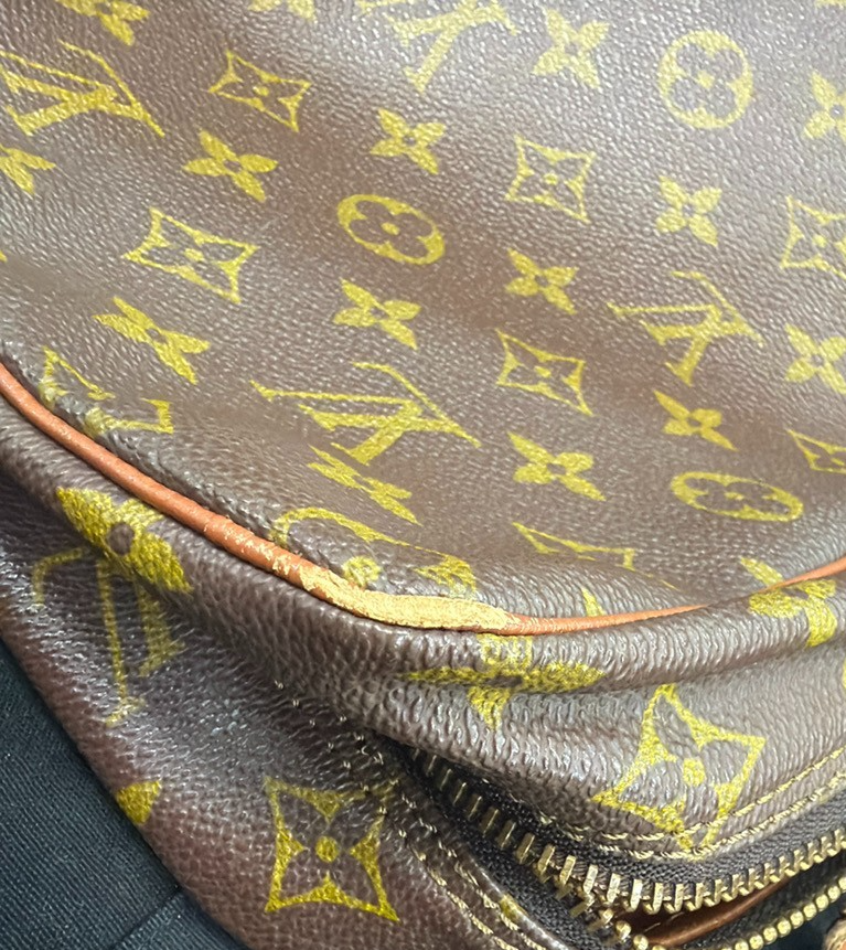 LOUIS VUITTON Marceau Shoulder Bag Monogram Leather Brown France M40264 67YJ075